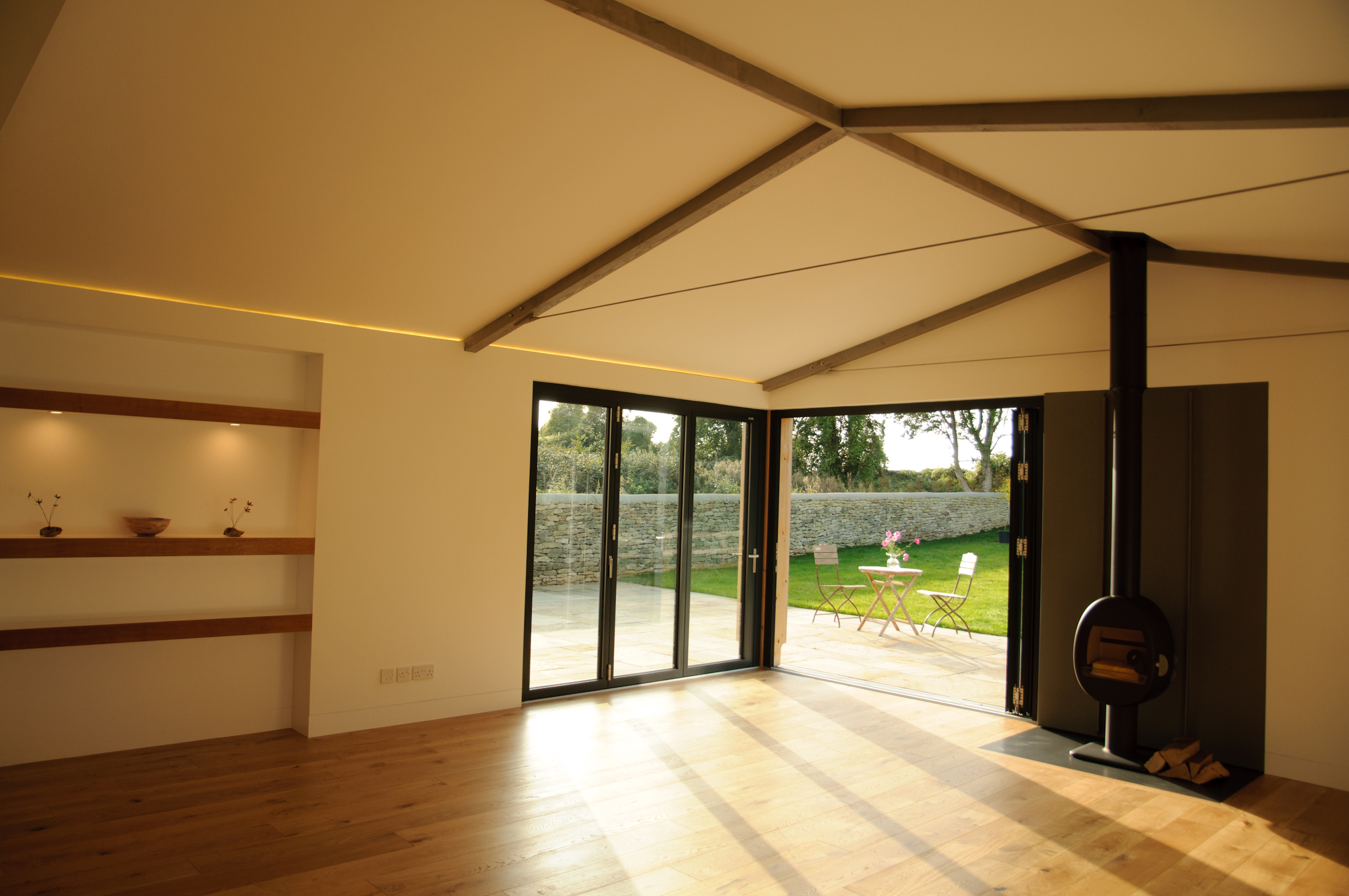 Cotswolds images of sustainable new build